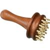Generic Spazzola massaggiante per cuoio capelluto, manico lungo con denti in, strumento lenitivo per massaggi meridiani Gua Sha, per uomini e donne, spalle, pancia, gambe, muscolare del corpo