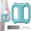 Generico Fascia Massage Ring - Deep Tissue Fascia, Release Tool 5 Speed Cordless Roller with Adjustable Belt for Muscle Relaxation Legs Thighs Belly Ergonomic Design for Runners Athletes Gym Home