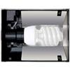 Exo Terra Compact Top, copertura per terrario, nano, per 1 lampada, con riflettore, 20 x 9 x 15 cm, attacco E27, nero