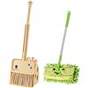 Generisch Set da gioco per bambini - Set di 3 scope, , giraffa, giocattolo per la pulizia dei bambini, gioco di ruolo, educativo a casa
