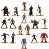 Disney Store set da gioco ufficiale mega-figurine Marvel, 18 pz, personaggi scolpiti, include Captain America, Iron Man, Occhio di Falco, Hulk, Valchiria, Doctor Strange - Per bimbi dai 3 anni in su