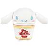 PLAY BY PLAY Hello Kitty & Friends Noodle Cup - Peluche 16 cm, coppa con peluche integrato, Kuromi, My Melody & Cinnamoroll, Kawaii Anime, peluche a forma di tazza (Cinnamoroll)