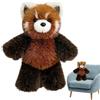 Generico Peluche di Procione Che Corre, Adorabile Animale Peluche Procione Pelosa per Alleviare lo Stress, Prociones Che Corre Morbido Giocattolo, Cuscino di Animali Morbido e Soffice per Bambini e Adulti