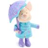 Disney Store Official Peluche Pimpi con Abbigliamento Antipioggia, Winnie The Pooh, Morbido Peluche da Collezione da 18 cm con Giacca, Ombrello e Stivaletti