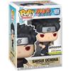 Funko Pop! Animation: Shisui Uchiha con Kunai, Glow In the Dark, Naruto Shippuden, Amazon Exclusive, statuetta in vinile da collezione, idea regalo, merchandising ufficiale, bambini e adulti