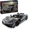 LEGO Technic Koenigsegg Jesko Absolut Supersportwagen in Grau, Bauspielzeug für