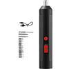 Zeroupshop Chiave per mandrino da 4 mm, per motore elettrico di rettifica, smerigliatrice da appendere, manico morbido, giallo (15 pezzi)