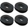 VGOL 4x Gommini per Copertura Laterale del Vassoio Batteria Sostituzione oem 61138532186 Compatibile con BMW R1200GS R1250GS K50 K51 K52