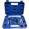 TANIASHOP Kit Attrezzo Messa in Fase Compatibile con Motori Fiat, Alfa Romeo, Chevrolet, Opel 1.4 1.6 1.8 16V Benzina Strumento Fissaggio Alberi a camme