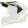 O'NEAL Visiera Casco SIERRA R giallo neon/nero/grigio