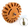 QWORK® - Gomma Cancellare Adesivo Rimozione, per Rimuovere Adesivi, gessetti, Adesivi in Vinile da Auto, finestre, Camion, Camper, Barche, 10cm