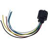 UEGVJIAS connettore sensore Compatibile Con J&etta Per Golf MK4 Per Beetle 1998-2010 4H0973713 6P Connettore Corpo Farfallato Codino
