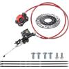 PRO BAT Kit freno a disco posteriore idraulico ATV 125CC con rotore freno a pinza