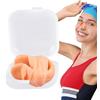 Generic Clip per Naso in Silicone, con Cinghia, Impermeabile, Ideale per Freestyle, Immersioni, Giochi d'Acqua, Allenamento in Piscina, Sport subacquei, 47 x 2,8 x 1,2 cm