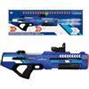 Lexibook, Pistola ad Acqua Elettronica Ricaricabile, Effetti Luce e Suono, Serbatoio da 680 ml, Portata Fino a 10 m, 3 modalità, Mirino a Punto Verde, Blu/Nero, WG20LXB
