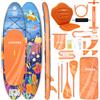 HUIIKE Tavola Sup Gonfiabile Adulti 10' Convertibile in Kayak. Stand Up Paddle, 130 kg
