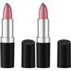 Rimmel London Rimmel Rosetto Lasting Finish Bullets, Lunga Durata, Finish Satinato, 4g, 904 Pink Frosting (Confezione da 2)