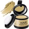 zoxpm Ritocco Ricrescita Capelli, 4g Polvere per Capelli Waterproof Correttore per Infoltimento Capelli Donna e Uomo, Hairline Shadow per Riempire Capelli Diradati (Medio Oro)