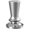Cecotec Pressino per Caffè Baristeo Tamper58, Pressino Professionale 58mm con Molla, Base Piatta Acciaio Inox, Manico Legno Ergonomico, Compatibile Macchine Caffè Domestiche e Professionali