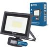 UNITEC Faretto LED da giardino con sensore di movimento a infrarossi a 180°, per esterni, 30 Watt, 2400 Lumen, 6500 Kelvin, bianco