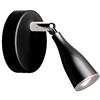 V-TAC Lampada da Muro LED 4.5W, Wall Light, Nero, 3000K