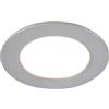 BRILONER - Set di 3 faretti da incasso LED 230V, faretto LED bagno IP44, faretti da soffitto, faretti LED, faretti da soffitto piatti, colore della luce regolabile, cromo opaco