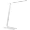 WOFI Action by Wofi - Lampada da tavolo a 1 luce tubac efficienza energetica classe A + con uscita USB dimmerabile 3000 - 6500 K, 5 gradini, 6500 kelvin, 520 lumen, 1 x LED/7 W, 35 x 56 x 12,5 cm, bianco 846901060000