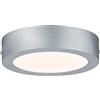 Paulmann Plafoniera LED Lunar 170 mm 11 W 3000 K Cromato opaco | Plafoniera LED rotonda per montaggio a parete o a soffitto, IP20, luce bianca calda, elevata resa luminosa, di lunga durata