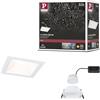 Paulmann 93128 Faretto da incasso a LED 3-Step-Dim Cole IP44 quadrato 88 x 88 mm Angolo 6W 470lm 230V 2700K Bianco