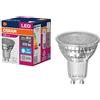 OSRAM LED Star Value PAR16 Lampadina LED per base GU10 Lampada a riflettore GL 575 lumen Bianco luce diurna (6500K) Sostituzione per lampadine a incandescenza convenzionali da 80W Non dimmerabile