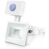 Blendend Proiettore LED slim con sensore bianco 10 W (Die-casting)