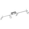 Eglo LED lampada da soffitto Cardillo, plafoniera 4 luci, faretti