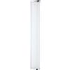 Eglo LED Applique da parete Gita 2, lampada specchio in metallo pressofuso | cromato e plastica bianca, lampada bagno, LED per ambienti umidi luce neutra, IP44, L 60 cm