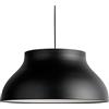 Hay PC - Lampada a sospensione in alluminio, colore: Nero