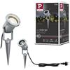 Paulmann 937.51 Lampada da Esterni, In Alluminio, Gu10, Color Argento