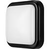 REV Lampada per esterni RITOS LED, 14 W, 1000 lumen Nero, IP44