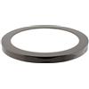 LYO Anello in alluminio nero per Downlight ZEUS