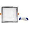 G.W.S Luce LED Pannello, Giorno Bianco+Viola (10w+4w)