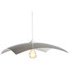 Lussiol 258604 - Sospensioni per illuminazione interni, colore: Grigio talpa/Bianco