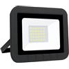 Brightium Proiettore LED piatto nero da 20 W. Ideale per illuminare ambienti con qualità e stile. Compatto ed efficiente, perfetto per uso interno ed esterno. Potenza e design in uno!