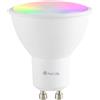 NGS GLEAM510C - Lampadina LED Wi-Fi con Colori Regolabili RGB+W, Lampadina Intelligente Spot 5W GU10 460LM, Controllo via APP/Alexa/Google Assistant [Classe di eficienza energetica A]