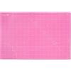Elan Tappetino da Taglio A1 Rosa, Piano da Taglio 60x90 cm, Tappetino Autorigenerante a 5 Strati, Tappeto Antitaglio PVC Riciclato, Cutting Mat A1