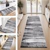 ZESEWU Tappeto passatoia cucina antiscivolo lavabile tappeti casa 60X120CM Tappeto Cucina passatoia moderno Grigio tappeto runner tappeto salotto per soggiorno camera da letto corridoio Entrata bagno