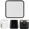 Xiciki Paraspruzzi per Cosori serie 5,5/6,2 L & Philips Airfryer 3000/5000 (HD9270/90 & HD9285/90), 22 x 21 x 0,5 cm, facile da pulire, accessori per aria fryer durevoli