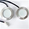 VIESTA Set di 2 lampadine LED di ricambio X15-KW, 1,5 W, luce bianca fredda, per cappa della serie DHX, con cavo, faretto LED e illuminazione