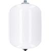 SOMATHERM FOR YOU, Vaso di espansione sanitaria 8L in acciaio, pressione max 10 bar, temperatura da -10° a 100°C, raccordo M 20/27, membrana conforme EN 13831, rivestimento epossidico bianco