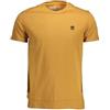 Timberland TFO Chest Logo Tee, T-shirt Uomo, Giallo (Wheat Boot), XL