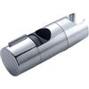 Generic Migliora la tua esperienza di doccia con i supporti per soffioni doccia e le intestazioni per doccia a barra scorrevole. Porta scorrevole a D, porta spray doccia antiscivolo - Kit di installazione