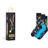 Happy Socks Calzini 3-Pack Celebrations Gift Set Cotone Unisex Nero 36-40