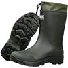 Generisch Stivali di gomma da uomo e da pioggia per attività all'aria aperta, con tacco basso, comodi da campeggio, per tutte le stagioni, 4 scarpe da uomo, verde militare, 42 EU